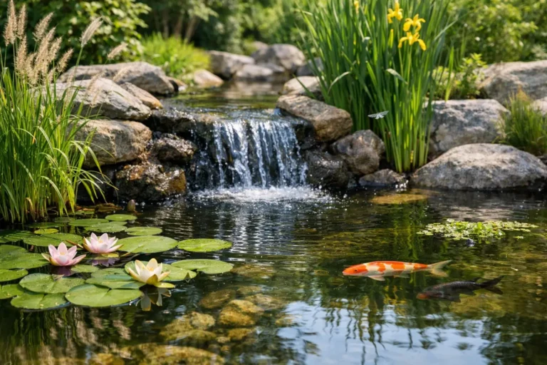 Vijverwater natuurlijk in balans houden