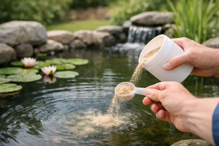 Vijver bacteriën doseren: zo doet u het goed